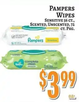 Trade Fair Supermarket Pampers wipes offer