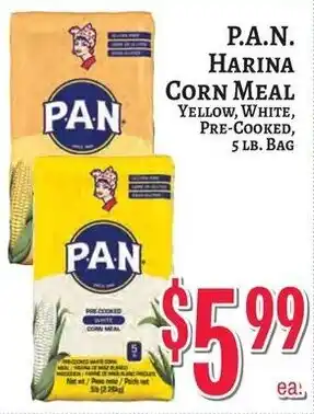 Trade Fair Supermarket P.A.N. Harina Corn Meal offer