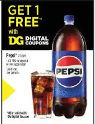 Dollar General Pepsi 2 liter offer