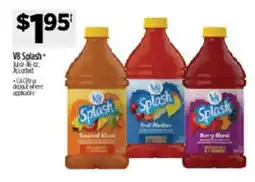 Dollar General V8 Splash offer