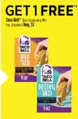 Dollar General Taco Bell Taco Seasoning Mix offer