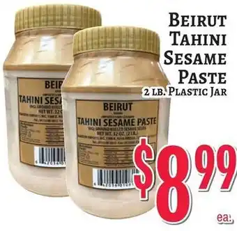Trade Fair Supermarket Beirut tahini sesame paste offer