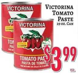 Trade Fair Supermarket Victorina tomato paste offer
