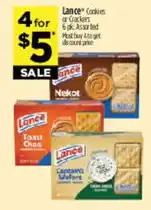 Dollar General Lance Cookies or Crackers offer