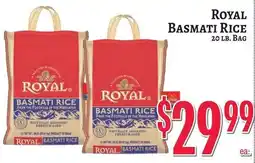 Trade Fair Supermarket Royal basmati rice offer