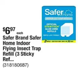 The Home Depot Safer Brand Safer Home Indoor Flying Insect Trap Refill offer