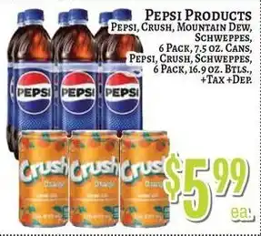 Trade Fair Supermarket Pepsi Products offer