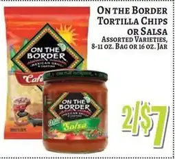 Trade Fair Supermarket On the Border Tortilla Chips or Salsa offer