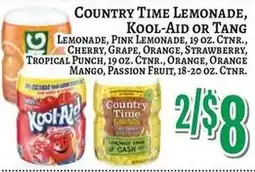 Trade Fair Supermarket Country Time Lemonade, Kool-Aid or Tang offer