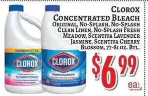 Trade Fair Supermarket Clorox concentrated bleach offer
