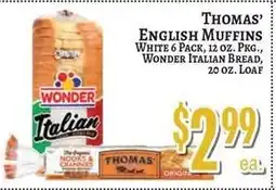 Trade Fair Supermarket Thomas' English Muffins offer