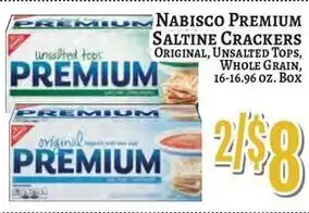 Trade Fair Supermarket Nabisco Premium Saltine Crackers offer