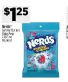 Dollar General Nerds gummy clusters offer