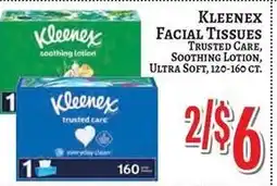 Trade Fair Supermarket Kleenex facial tissues offer
