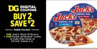 Dollar General Jack's pizza offer