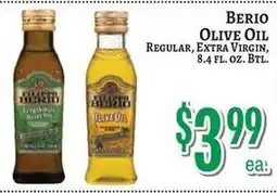Trade Fair Supermarket Berio olive oil offer