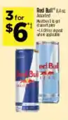 Dollar General Red Bull Assorted offer