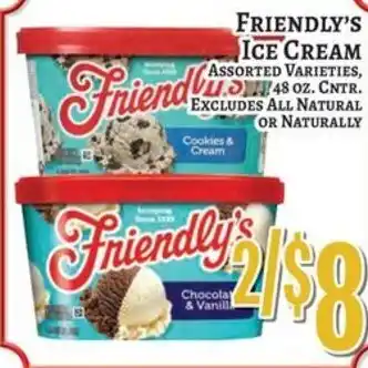 Trade Fair Supermarket Friendly's ice cream offer