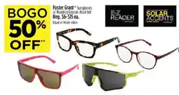 Dollar General Foster Grant Sunglasses or Reading Glasses Assorted offer