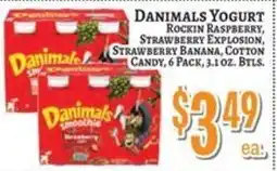 Trade Fair Supermarket Danimals yogurt offer