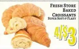 Trade Fair Supermarket Fresh Store Baked Croissants offer