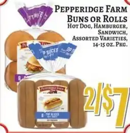 Trade Fair Supermarket Pepperidge Farm Buns or Rolls offer