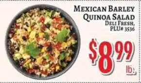 Trade Fair Supermarket Mexican Barley Quinoa Salad offer