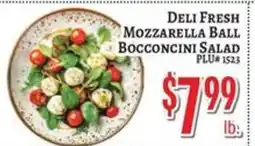 Trade Fair Supermarket Deli Fresh Mozzarella Ball Bocconcini Salad offer