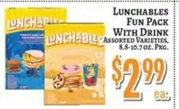 Trade Fair Supermarket Lunchables fun pack offer