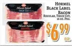 Trade Fair Supermarket Hormel black label bacon offer