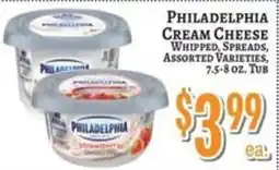 Trade Fair Supermarket Philadelphia cream cheese offer