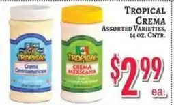 Trade Fair Supermarket Tropical crema assorted varieties offer