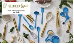 Dollar General Simmer & Stir kitchen tools and gadgets assorted offer