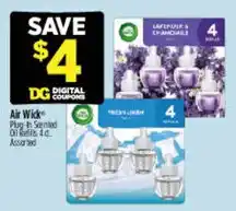 Dollar General Air Wick Plug-In Scented Oil Refills 4 ct Assorted offer