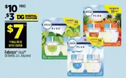 Dollar General Febreze Plug Oil Refill 2ct Assorted offer
