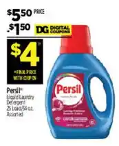 Dollar General Persil liquid laundry detergent offer