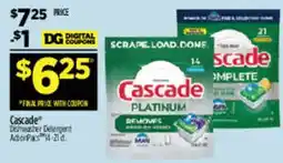 Dollar General Cascade platinum offer