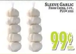 Trade Fair Supermarket Sleeve Garlic offer