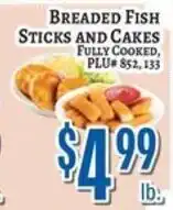 Trade Fair Supermarket Breaded Fish Sticks and Cakes offer