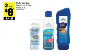 Dollar General Studio Selection Suncare offer