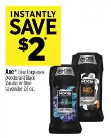 Dollar General Axe Fine Fragrance Deodorant offer