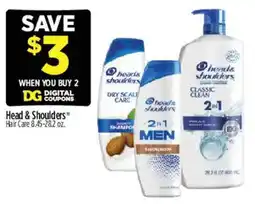 Dollar General Head & Shoulders Hair Care offer