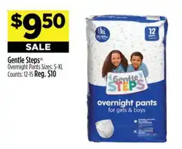 Dollar General Gentle Steps overnight pants offer
