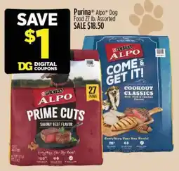 Dollar General Purina Alpo Dog Food offer