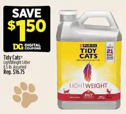 Dollar General Tidy Cats Lightweight Litter offer