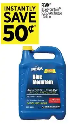 Dollar General Peak Blue Mountain Antifreeze + Coolant offer