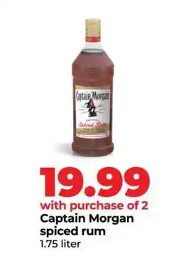 Hy-Vee Captain Morgan Spiced Rum offer