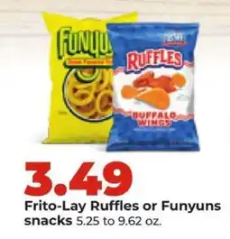 Hy-Vee Frito-Lay Ruffles or Funyuns snacks offer