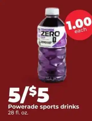 Hy-Vee Powerade Sports Drinks offer