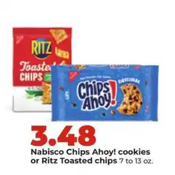 Hy-Vee Nabisco Chips Ahoy! Cookies or Ritz Toasted Chips offer